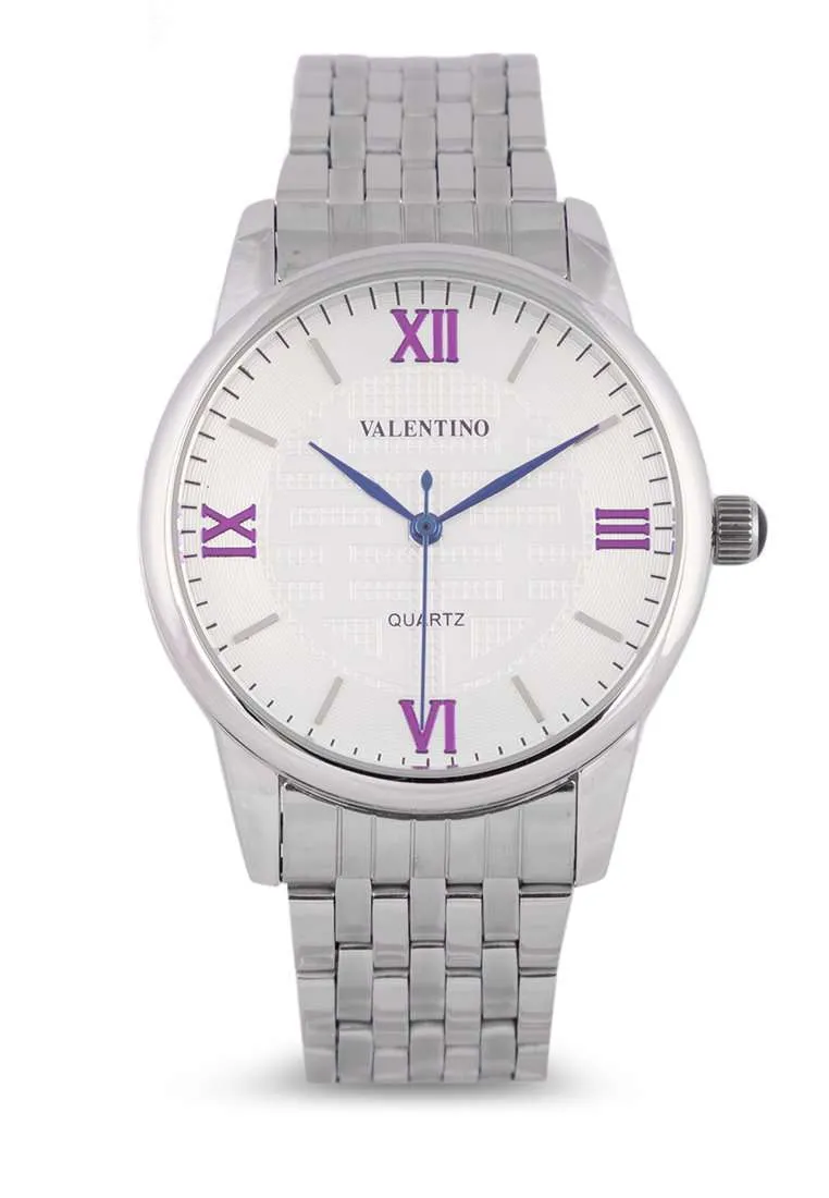 Valentino 20122323-WHITE DIAL Silver Stainless Steel Watch for Women