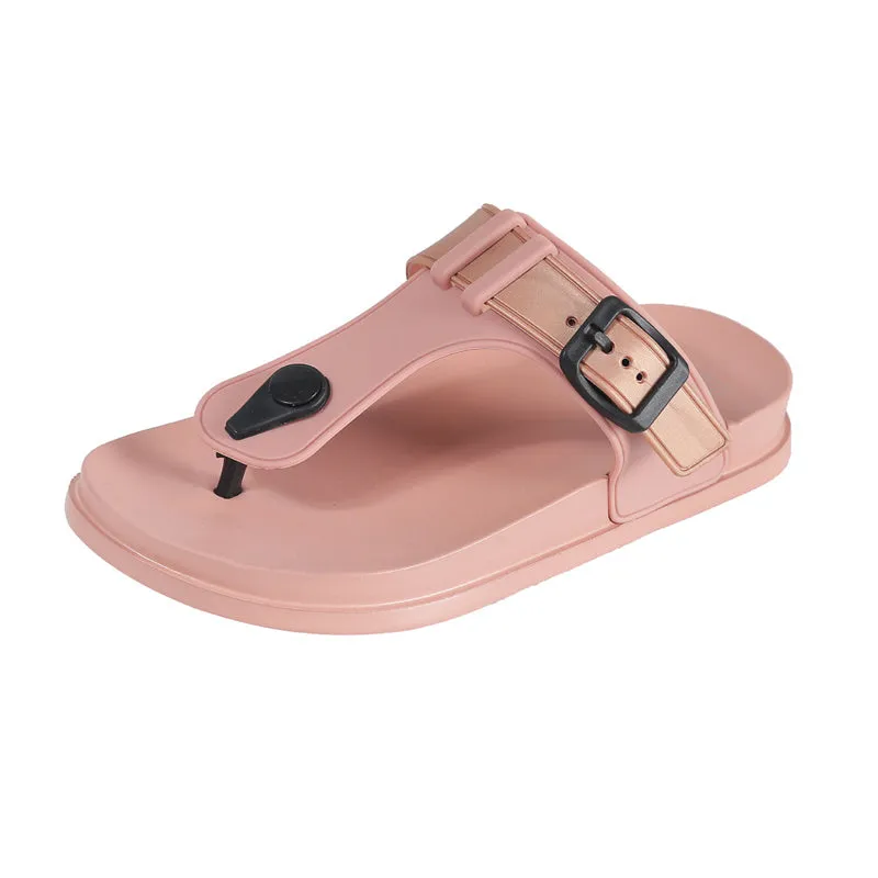 Women Casual Lightweight Non-Slip Flat EVA Flip-flop Sandals